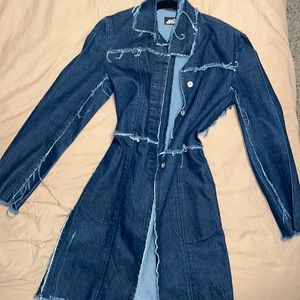 Vintage Y2K lazer jeans demim